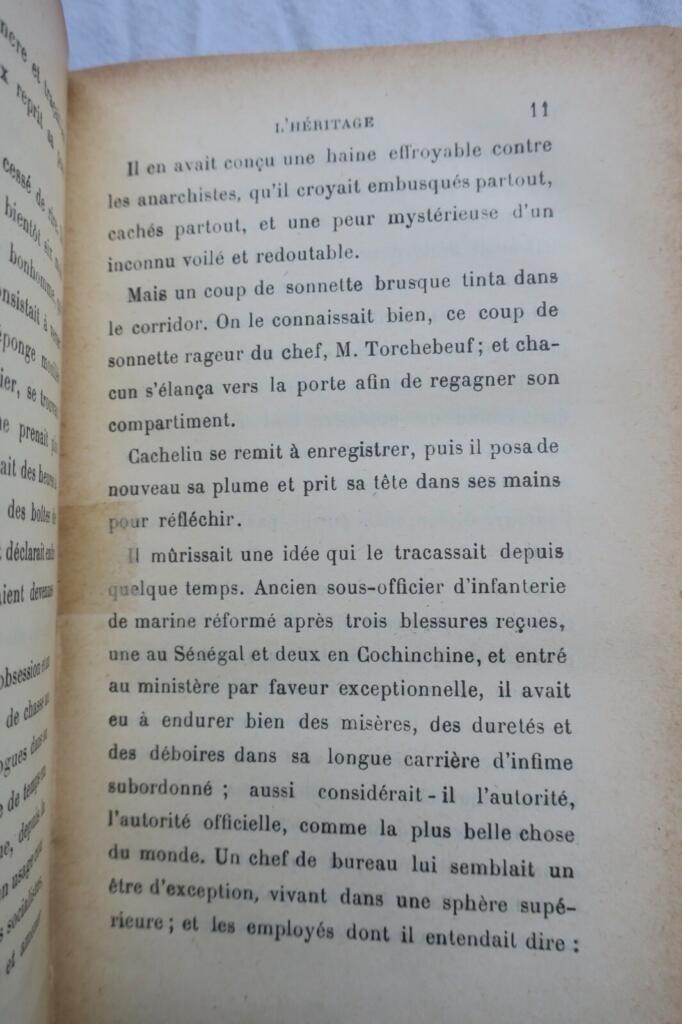 MAUPASSANT (Guy de) L&rsquo;héritage