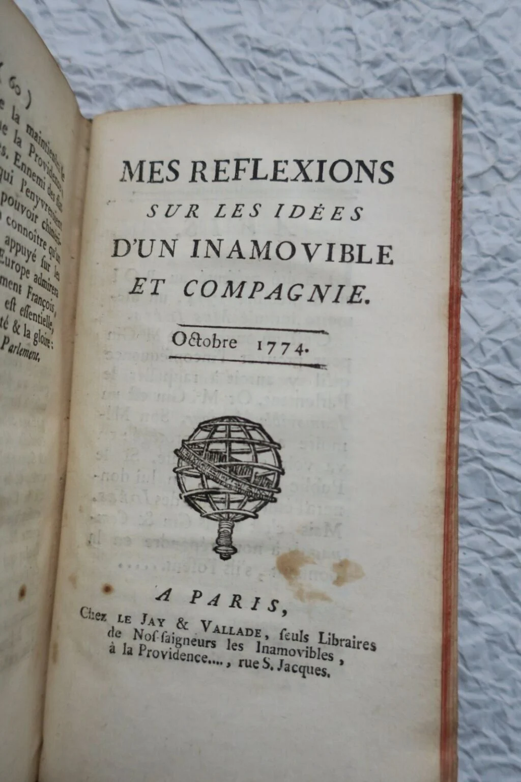 Maupeou Sorhouet Maupeouana, ou Correspondance secrette 1783