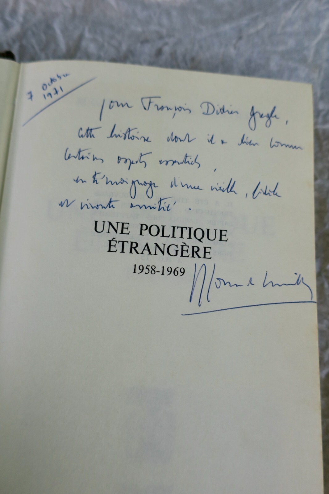 Maurice Couve de Murville Une politique étrangère 1958-1969 – Image 7