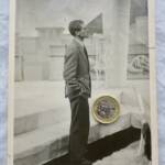 Maurice DRUON 12 x 18 cm. 2 photos argentiques