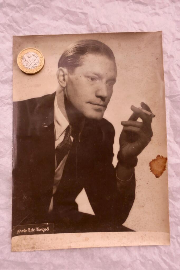 DRUON Portrait photograph, silver gelatin print