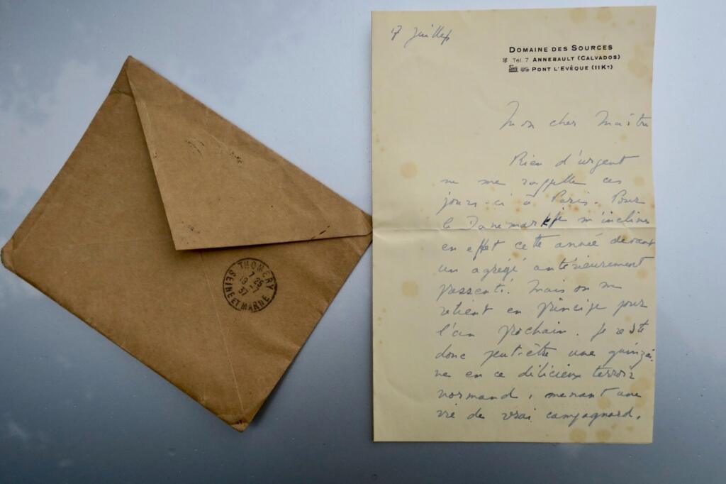 Autographe Briefe an Dichter Fernand Gregh