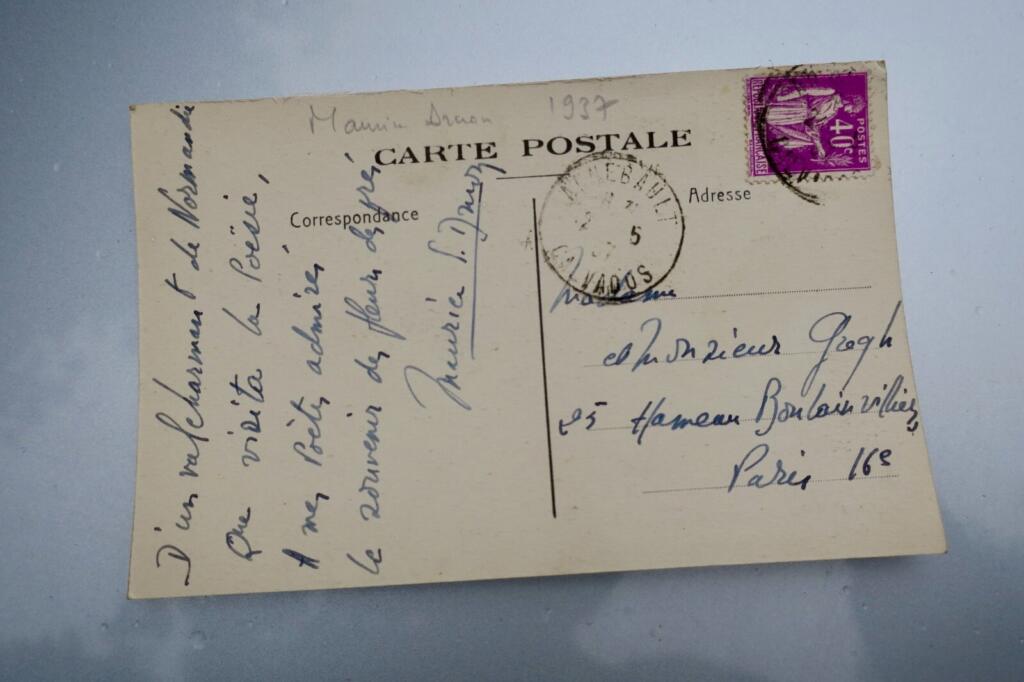 Autographe Briefe an Dichter Fernand Gregh