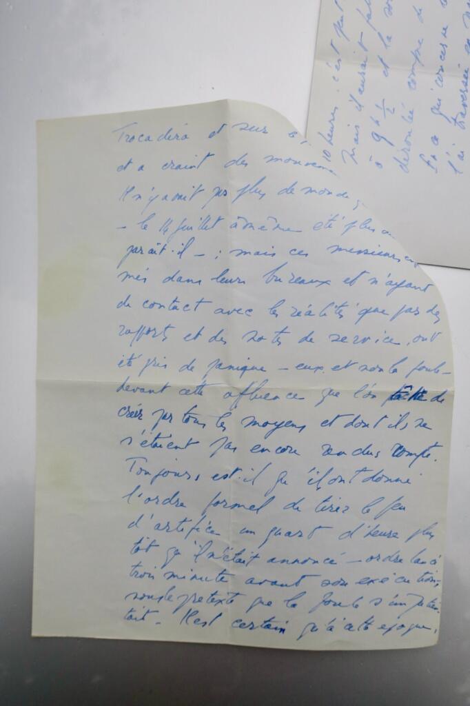DRUON correspondence with GREGH, autographed letters 1937