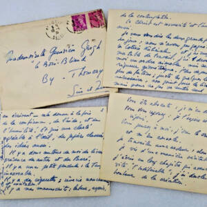 Maurice DRUON lettre autographes signée