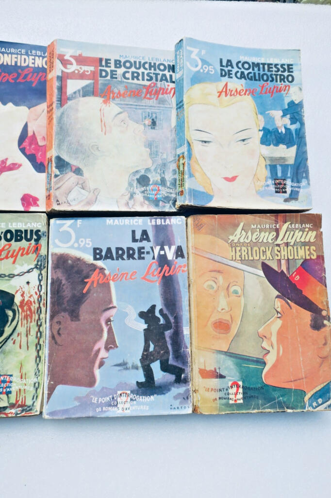 Komplette Arsène Lupin Serie - 18 Bände