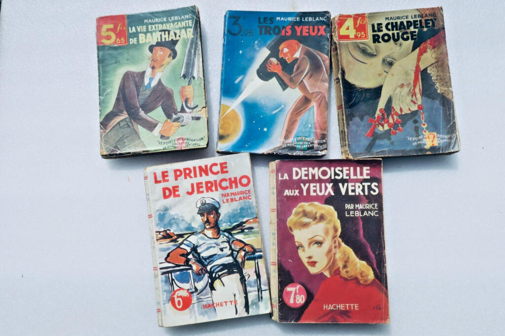 Komplette Arsène Lupin Serie - 18 Bände