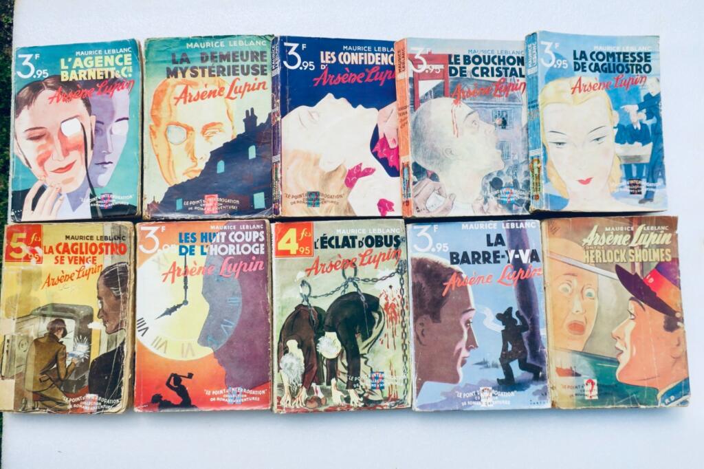 Komplette Arsène Lupin Serie - 18 Bände