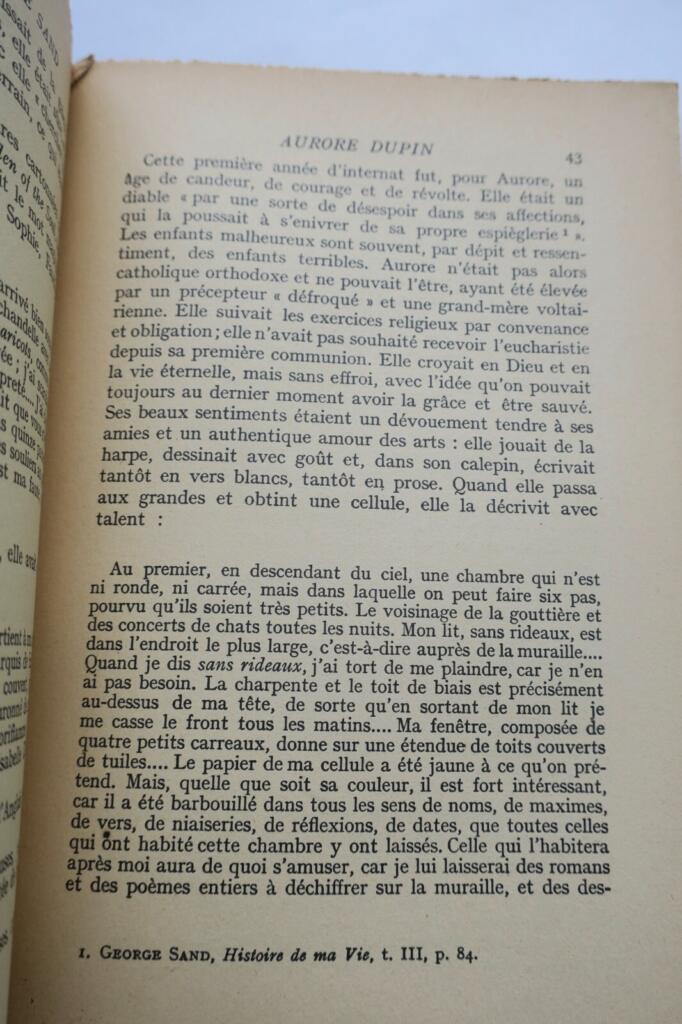 Biografie von George Sand