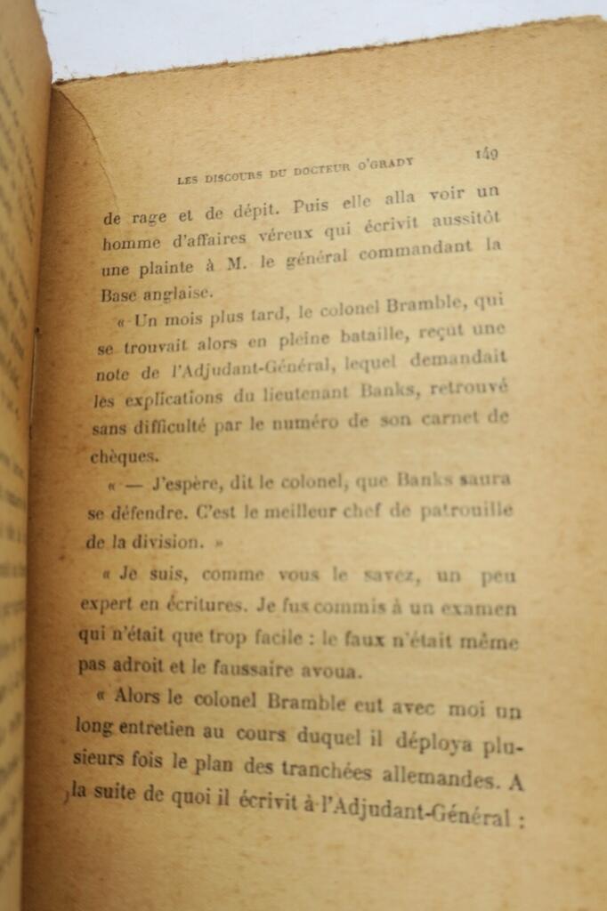 Doctor O'Grady's Discourses with Author Letter