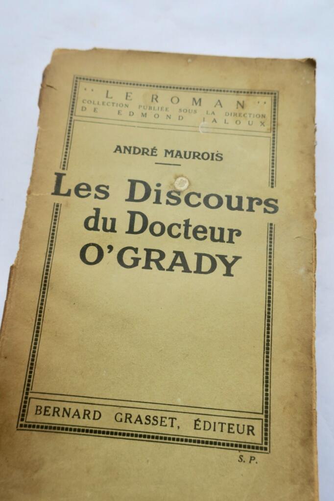 Doctor O'Grady's Discourses with Author Letter