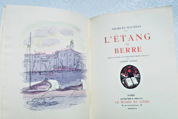 Maurras Charles L'Etang de Berre