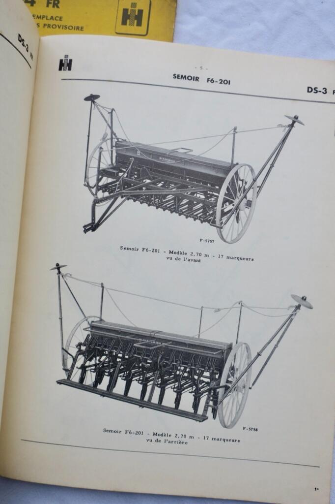 McCormick Drillmaschinen-Teilekatalog