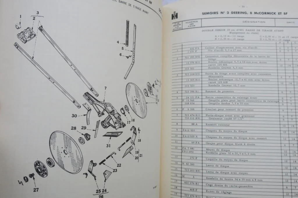 McCormick Seed Drill Parts Catalog