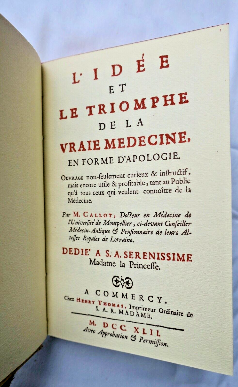 Der Triumph der wahren Medizin<span class="lla-card-orig-wrap"><span class="lla-card-orig">❦ Médecine CALLOT L’Idée et le Triomphe de la Vraie Médecine</span></span> - La Librairie Antique