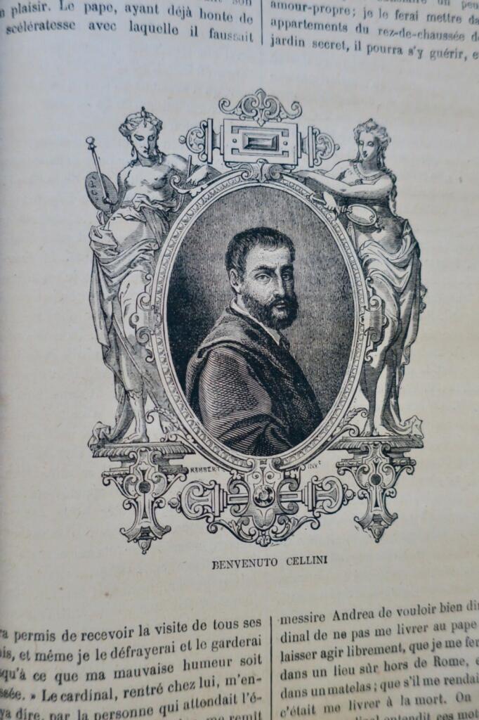 Mémoires de BENVENUTO CELLINI + va-nu-pieds par L. Cladel