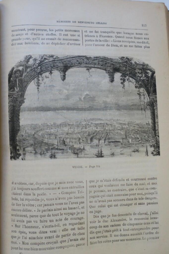Mémoires de BENVENUTO CELLINI + va-nu-pieds par L. Cladel