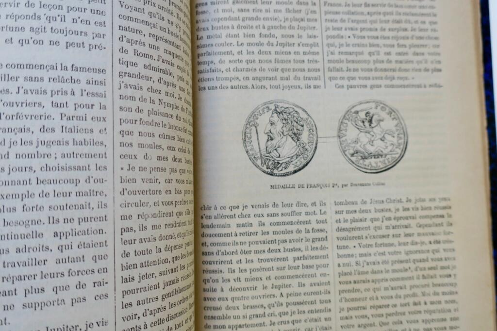 Mémoires de BENVENUTO CELLINI + va-nu-pieds par L. Cladel