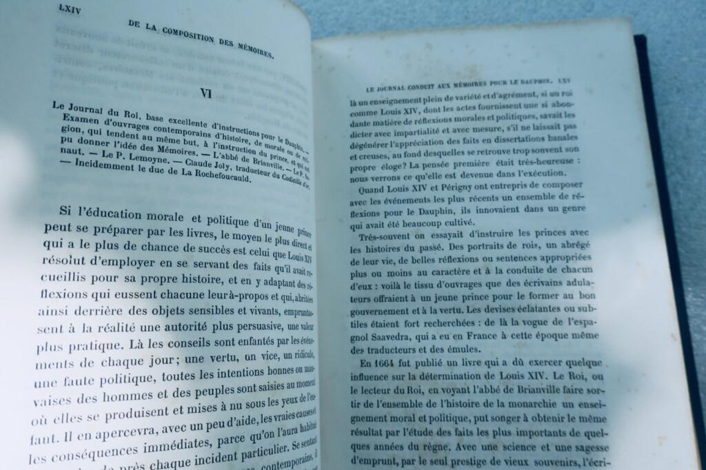 Memoirs of Louis XIV for the Dauphin
