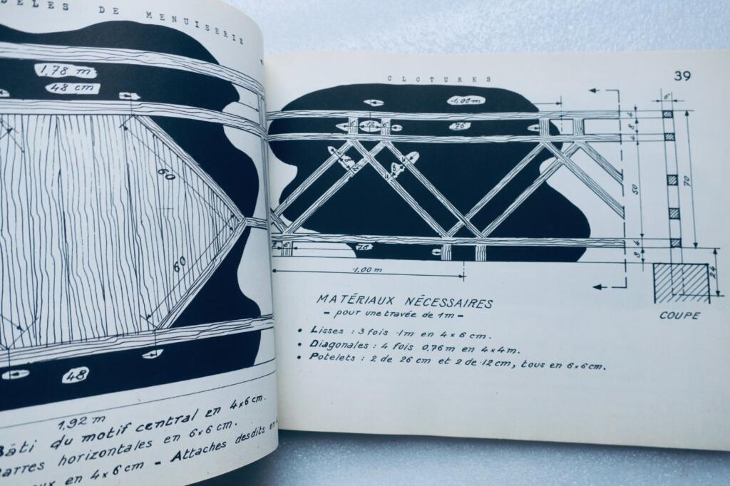 Sammlung von Tischlereientwürfen