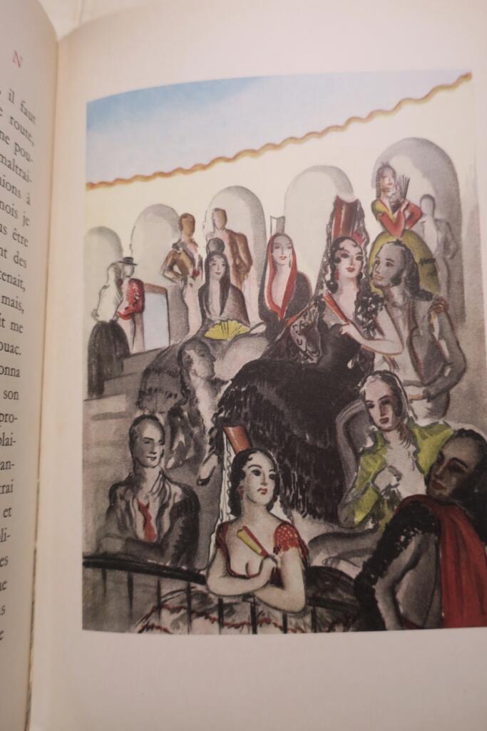 Carmen with original color illustrations by José de Zamora