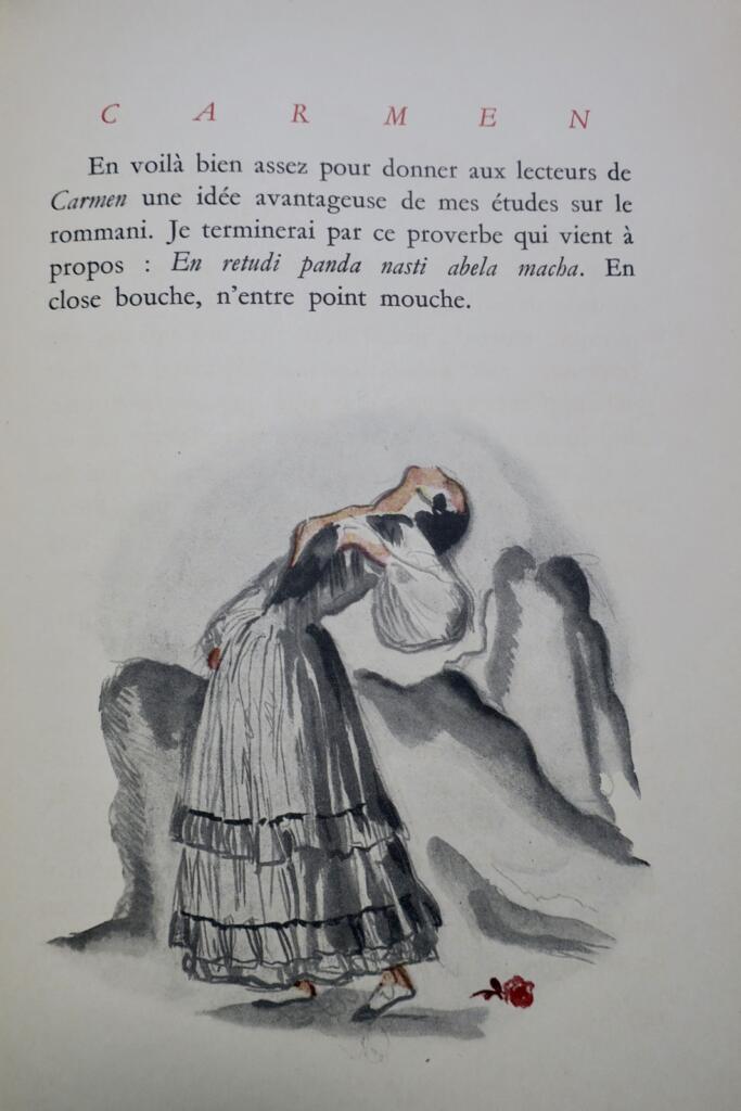 Carmen with original color illustrations by José de Zamora