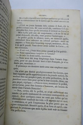 MERIMEE (Prosper) Colomba, suivi de La Mosaïque et Autres Contes et Nouvelles – Image 4