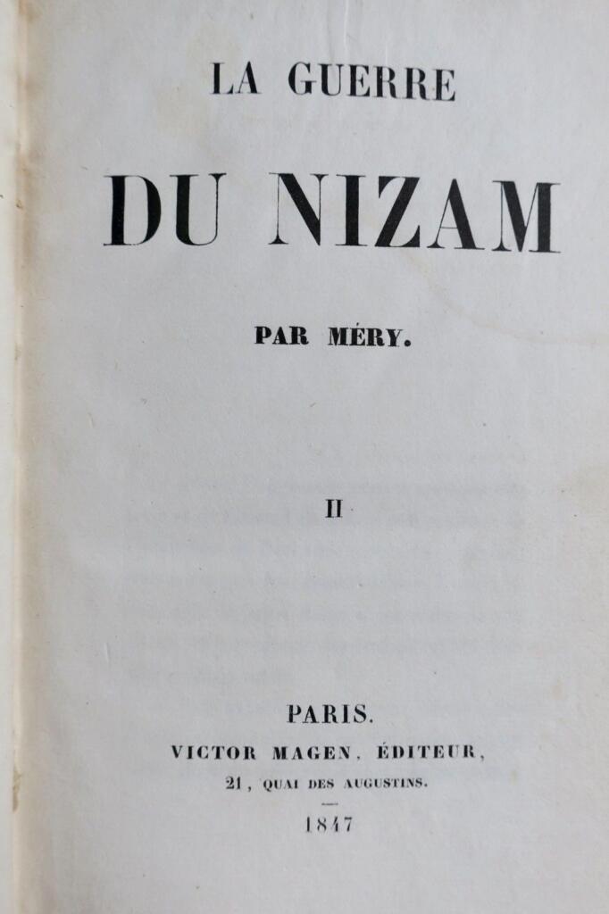 First edition of a rare war narrative