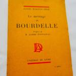 Bourdelle, Brief an