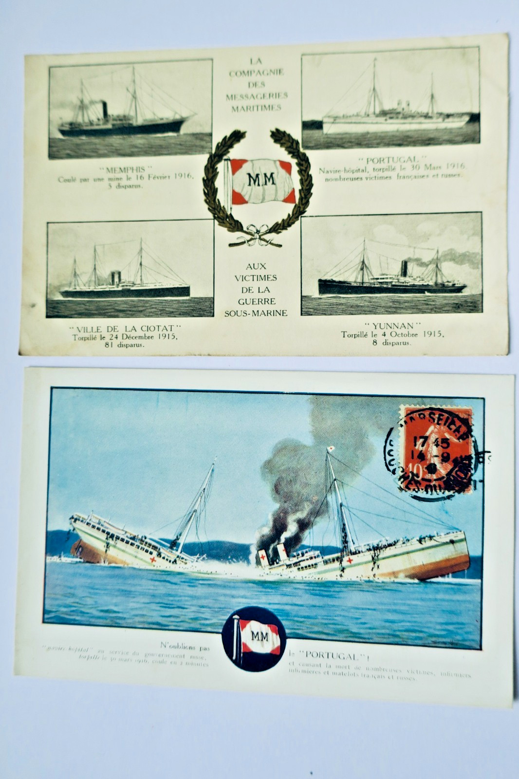 messagerie maritime aux victimes de la guerre sous-marine, le Portugal – Image 3