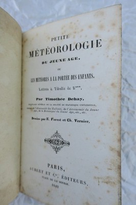 météorologie petite météorologie du jeune age 1842 – Image 3