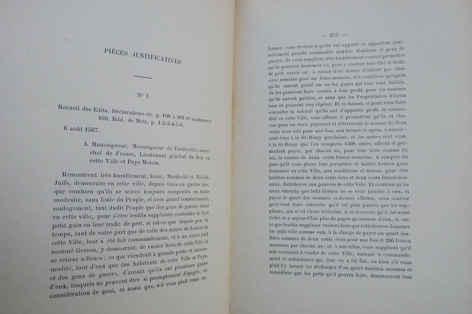 Juden in Metz unter dem Ancien Régime<span class="lla-card-orig-wrap"><span class="lla-card-orig">❦ METZ la condition des juifs de Metz sous l’ancien régime 1903</span></span> - La Librairie Antique