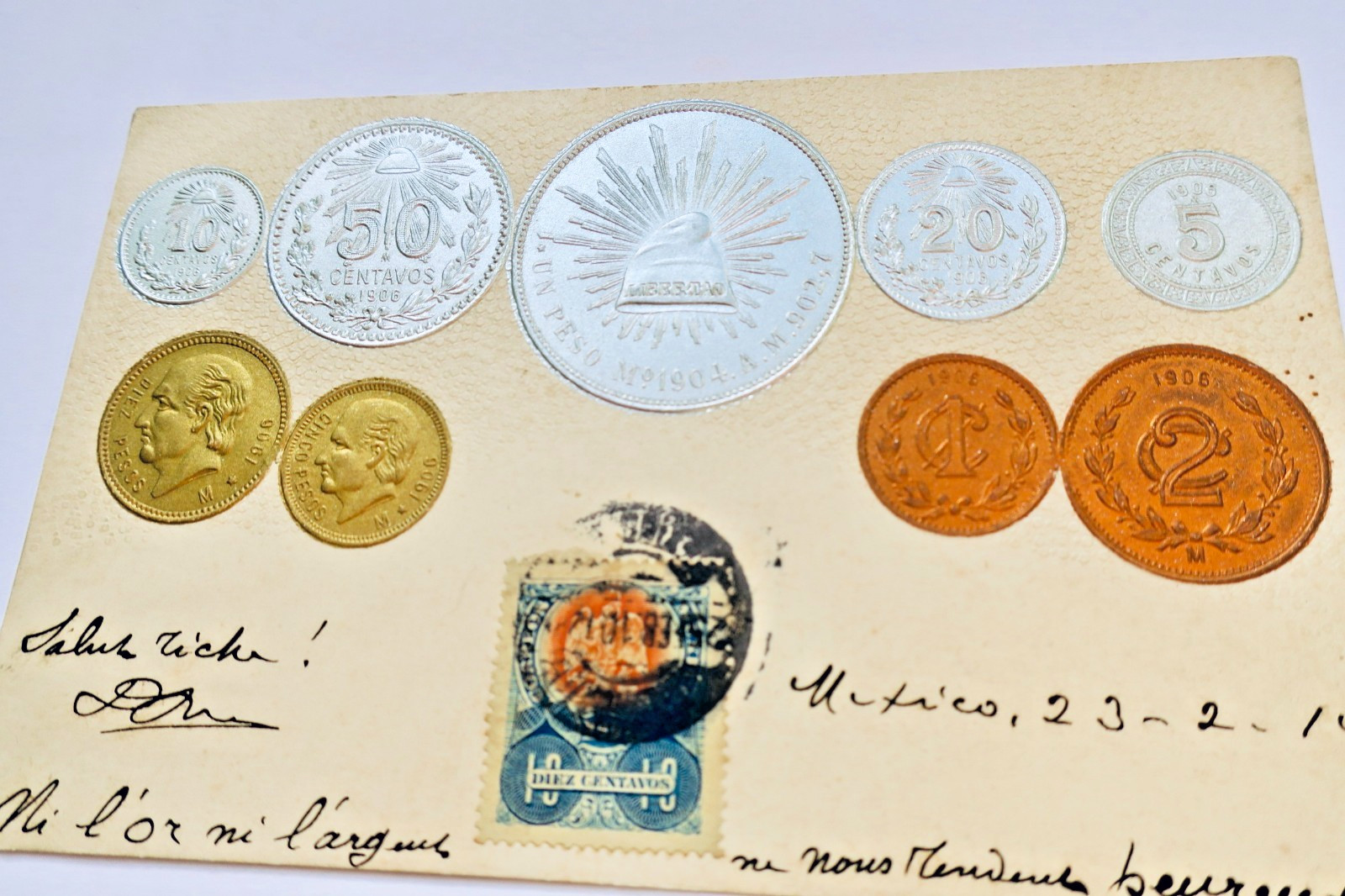 メキシコの国立通貨と旗 – Image 3