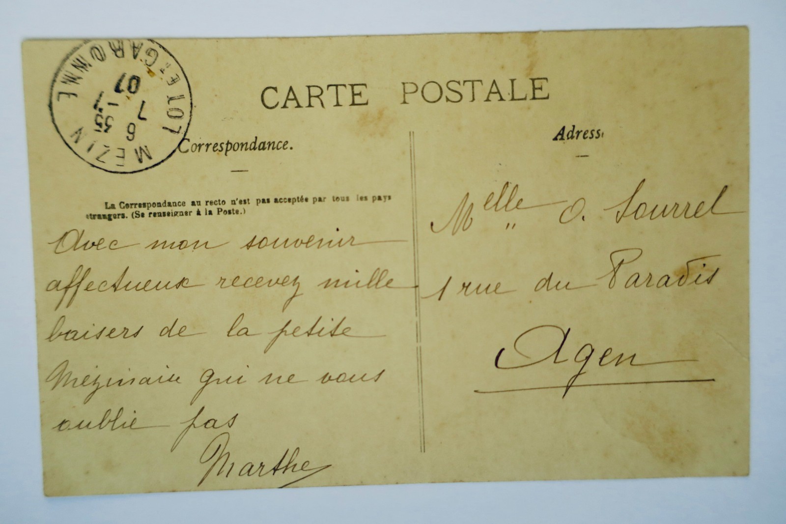 Mézin Feste Presidenziali 1907 - La Librairie Antique