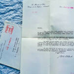 Michel Debré lettre