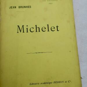 MICHELET BRUNHES 1898