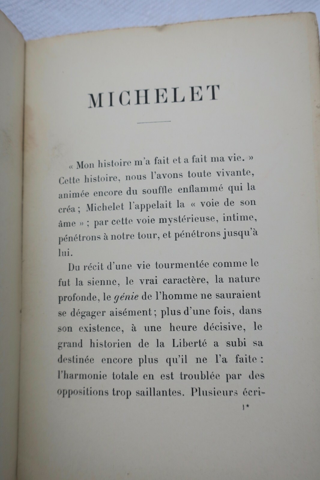 Originalwerk über Michelet – Image 5