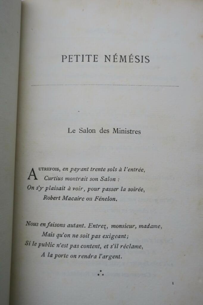 Millaud Petite Némésis 1870