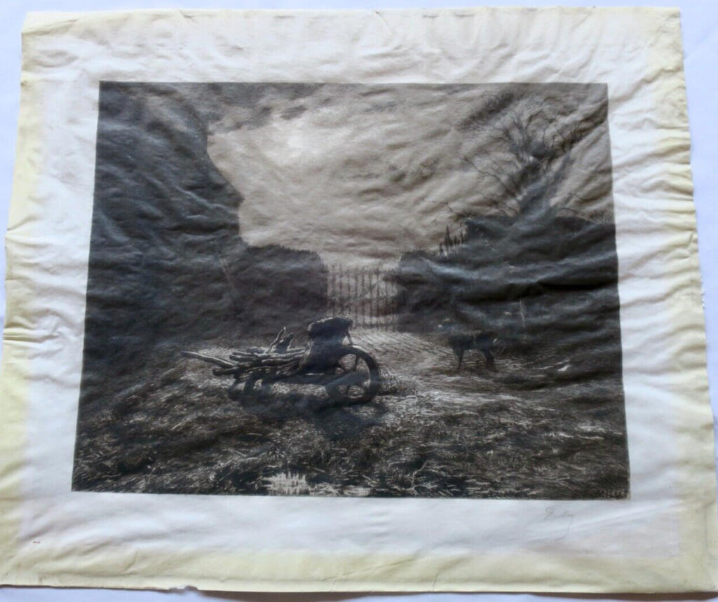 Fine Etching on Paper