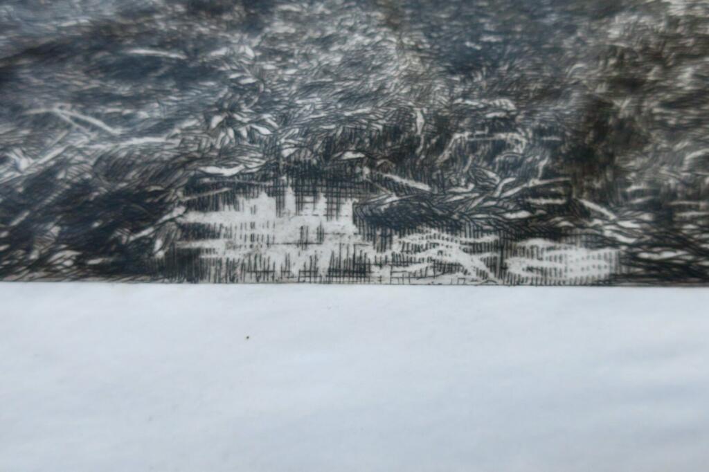 Fine Etching on Paper