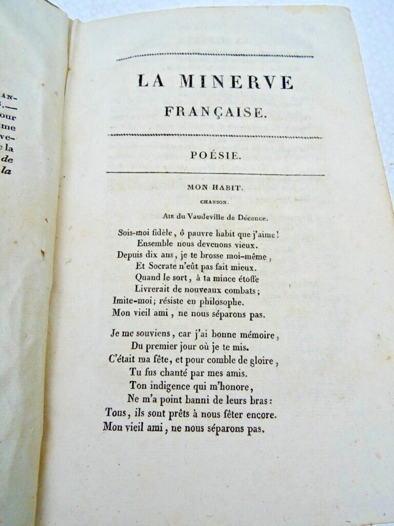 Französische Minerva, Band 6, 1819