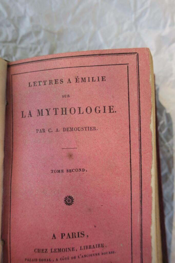 Letters on Mythology