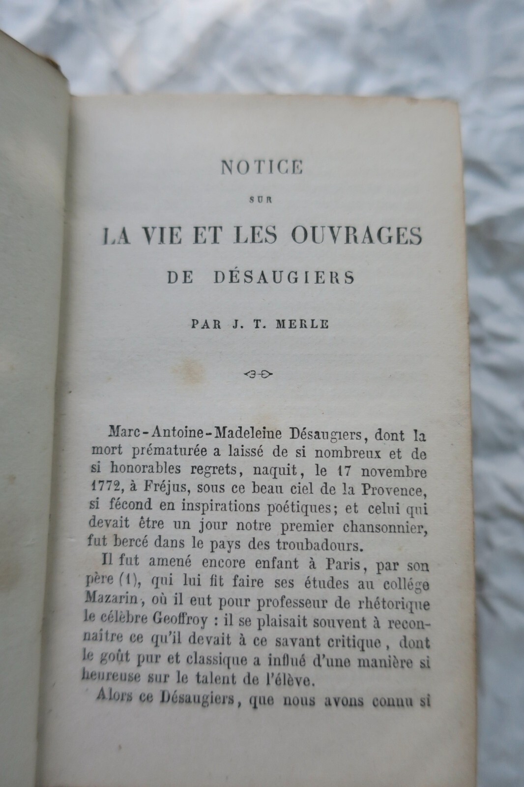 MINI Désaugiers Chansons et poésies. Édition elzévirienne – Image 5