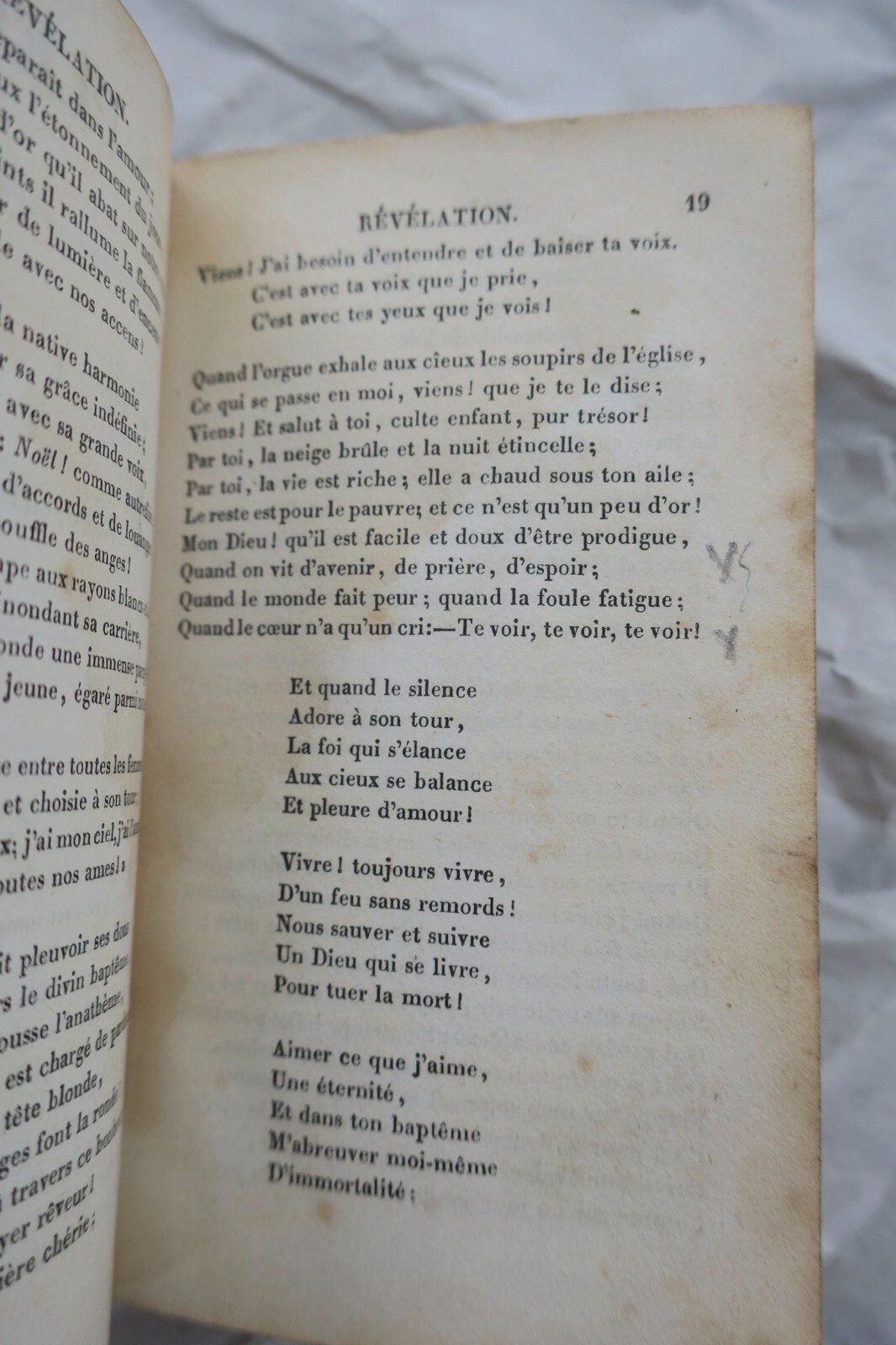 Mini DESBORDES-VALMORE LES PLEURS 1837 - Image 5