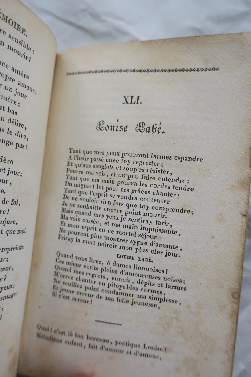 Mini DESBORDES-VALMORE LES PLEURS 1837 - Image 6