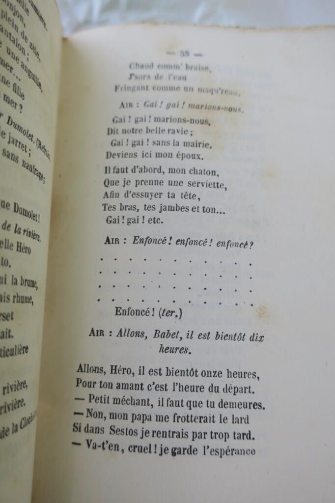 Mini Gaudriole Chansonnier Joyeux, Facetieux et Grivois