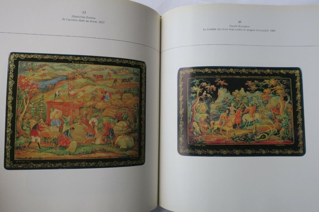 Russian lacquer miniature art
