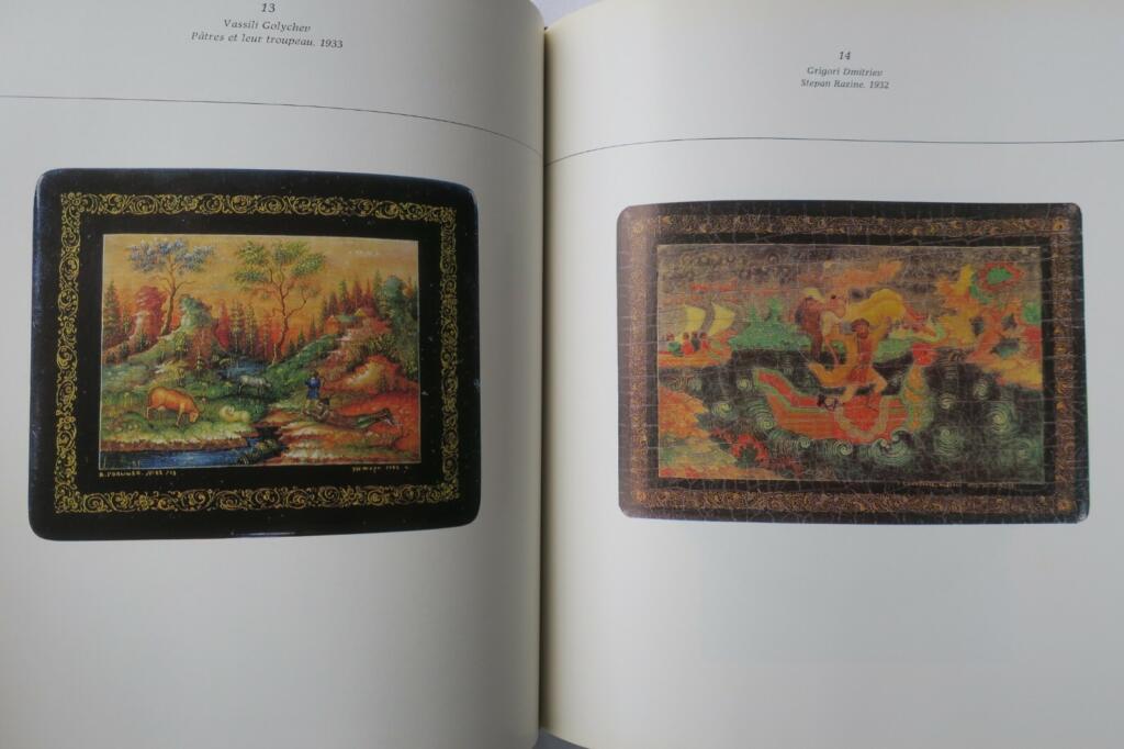 Russian lacquer miniature art