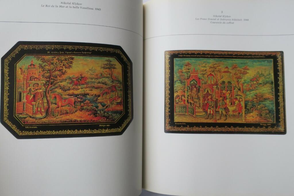Russian lacquer miniature art