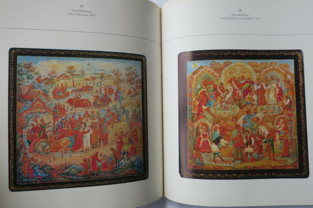 Russian lacquer miniature art